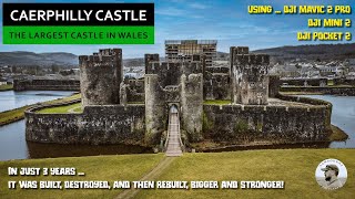 Caerphilly Castle  The Largest in Wales 2nd in Britain [upl. by Adlai]