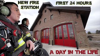 First 24 Hours in a New Fire Station  A Day in the Life [upl. by Borchers]