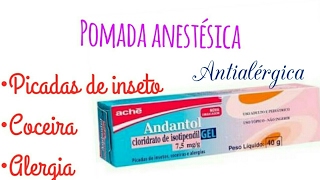 Resenha PomadaAndantol Gel [upl. by Blanchette546]